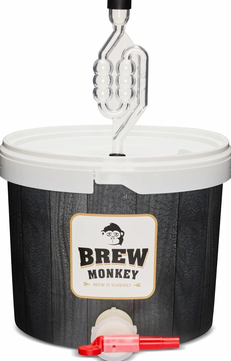 Brew Monkey Zestaw do warzenia piwa Tripel | kompletny zestaw 5 litrów piwa | 8,2% objętości | zestaw do warzenia piwa | prezent dla mężczyzn | prezenty dla mężczyzn