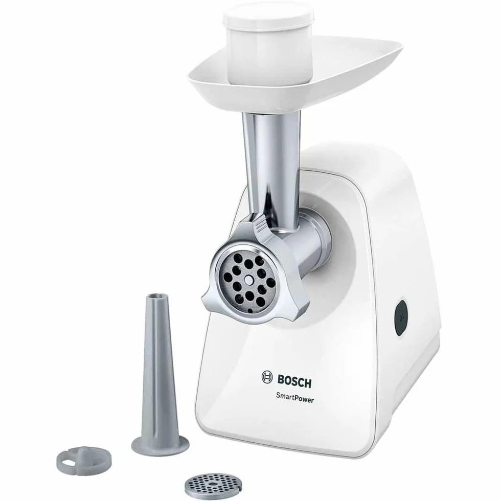 Bosch MFW2510W Maszynka Do Mięsa, 350 W, Biały/Srebrny