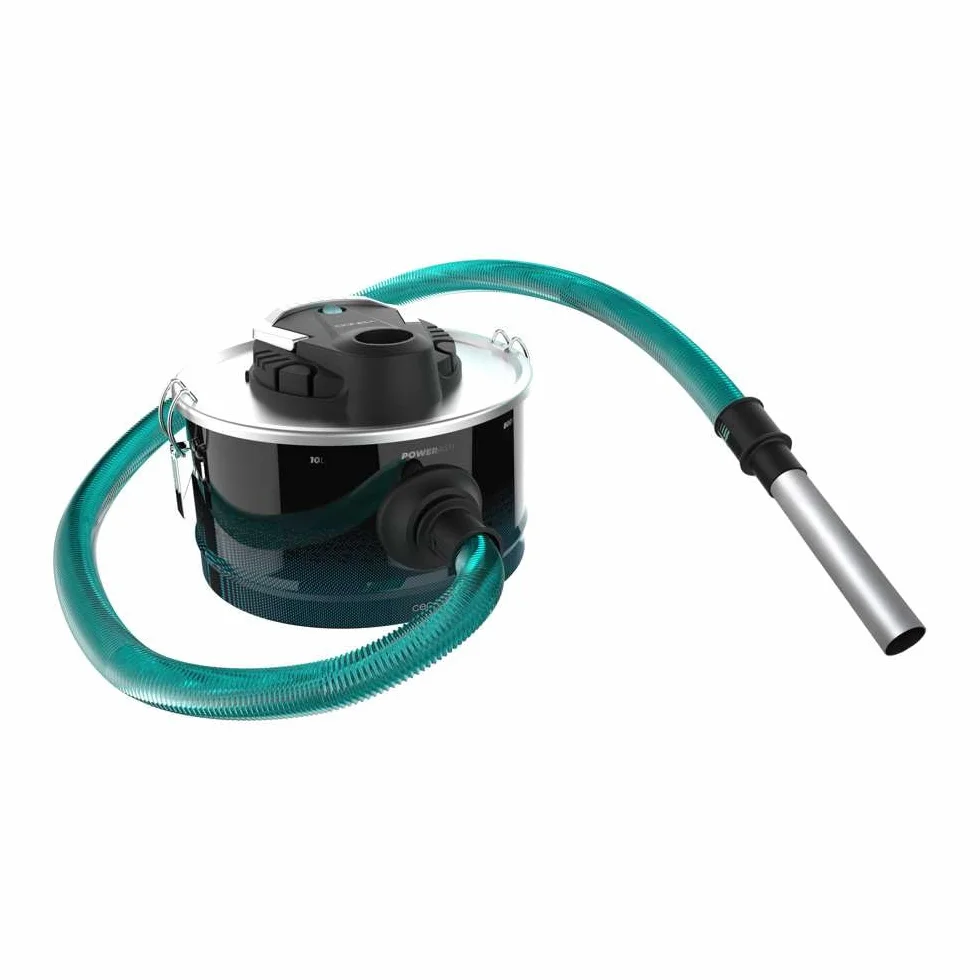 Cecotec Conga Ash 2000 Home Kompaktowy odkurzacz do popiołu. 800 W, moc ssania 14 kPa, metalowa powłoka rurowa, filtr z siatką metalową, dysza 38 mm