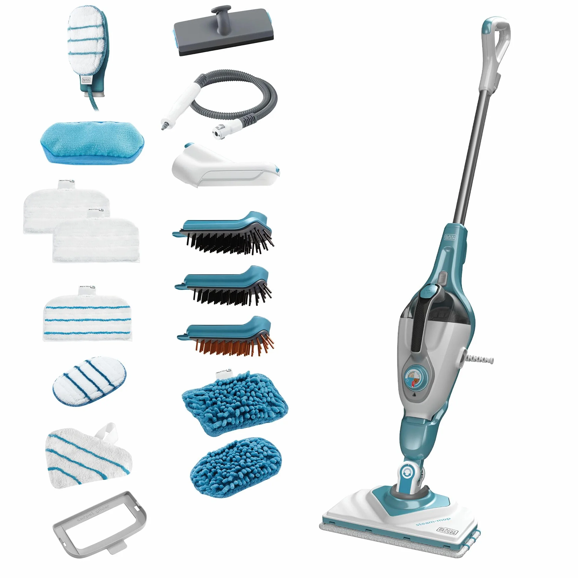 Black+Decker Odkurzacz Parowy, Czarny+Decker, 1600W
