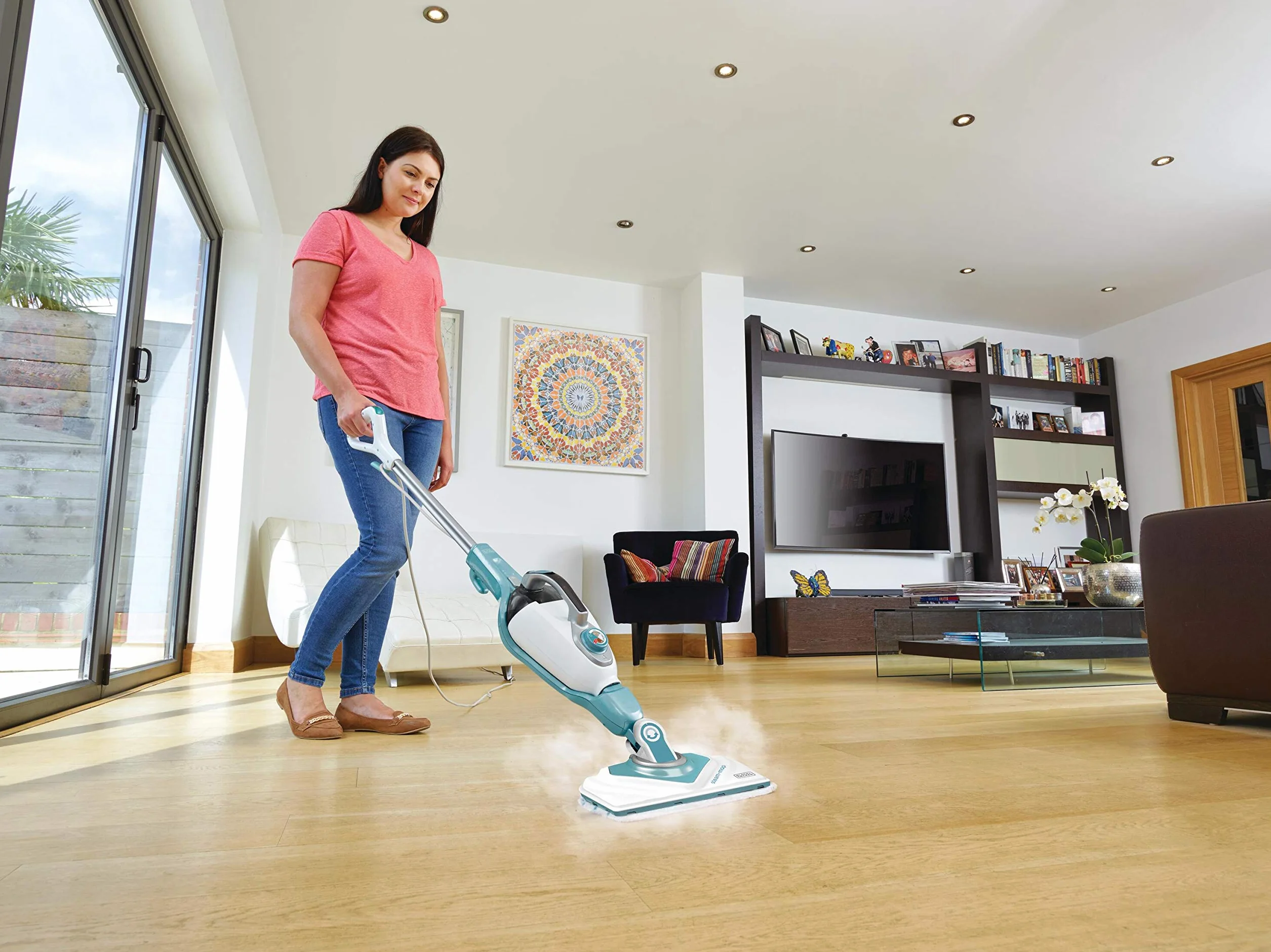 Black+Decker Odkurzacz Parowy, Czarny+Decker, 1600W