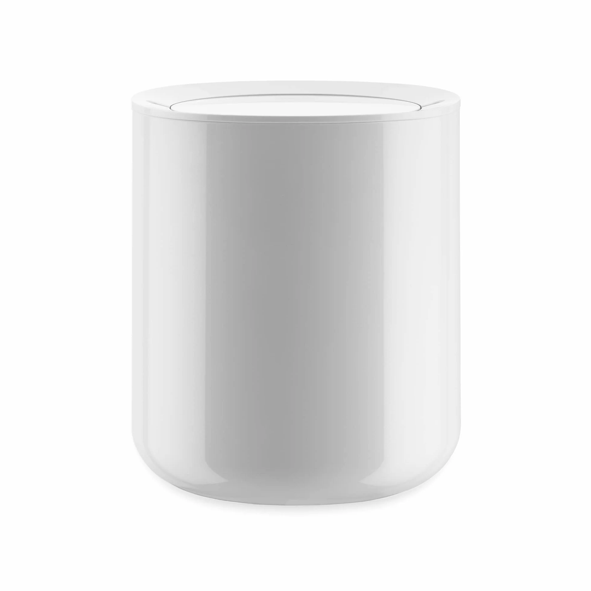 Alessi Birillo | PL10 W - designerski kosz na śmieci łazienkowe, biały