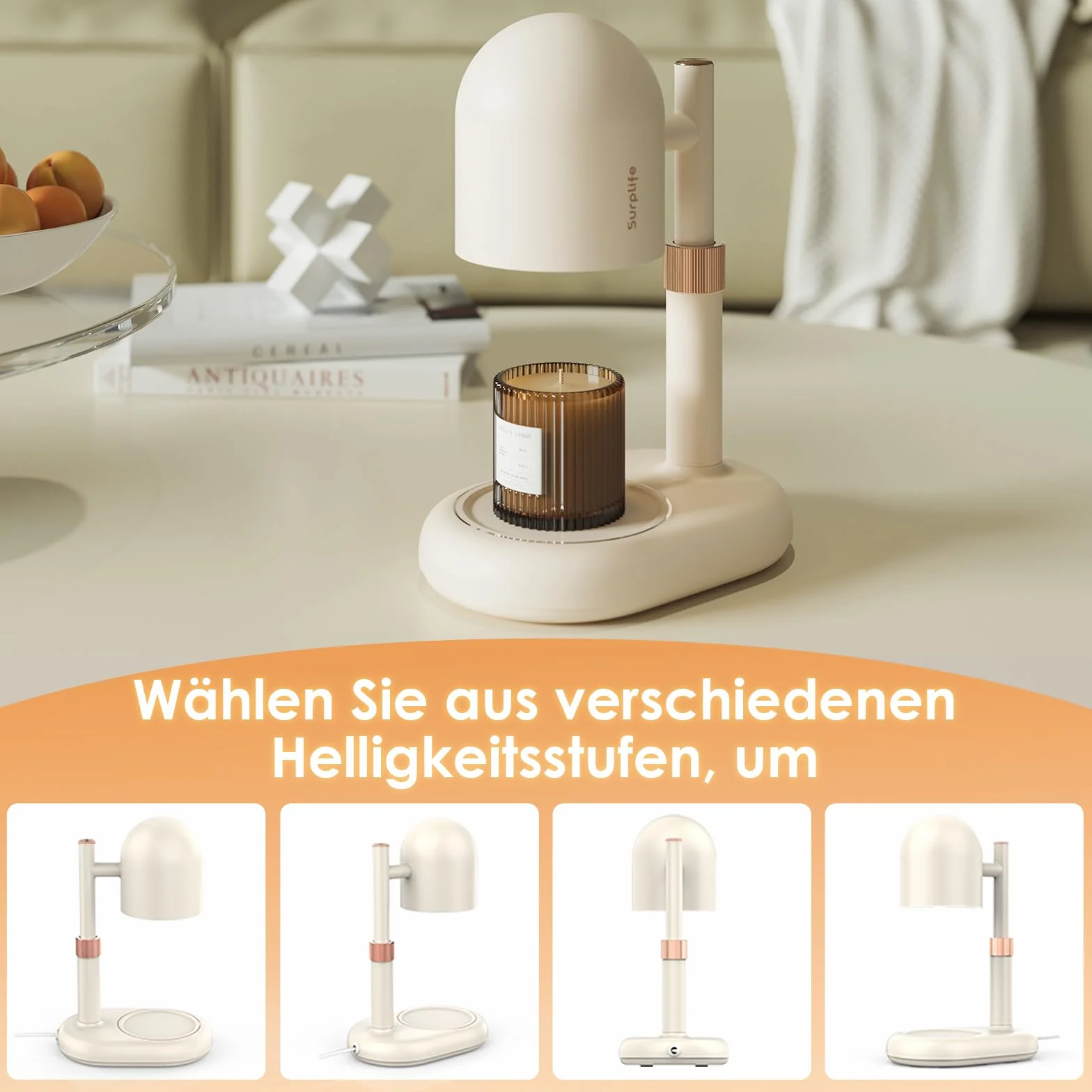 Podgrzewacz do świec, Candle Warmers z timerem i ściemniaczem, lampa do topienia wosku