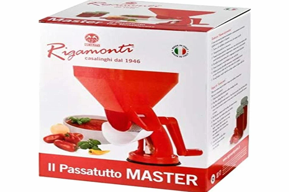 Rigamonti 69 Master Pass Pomidor z kwadratową miską czerwony