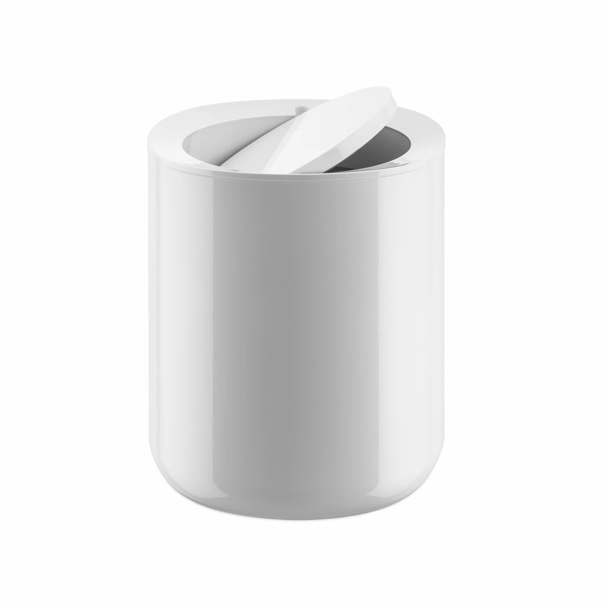Alessi Birillo | PL10 W - designerski kosz na śmieci łazienkowe, biały