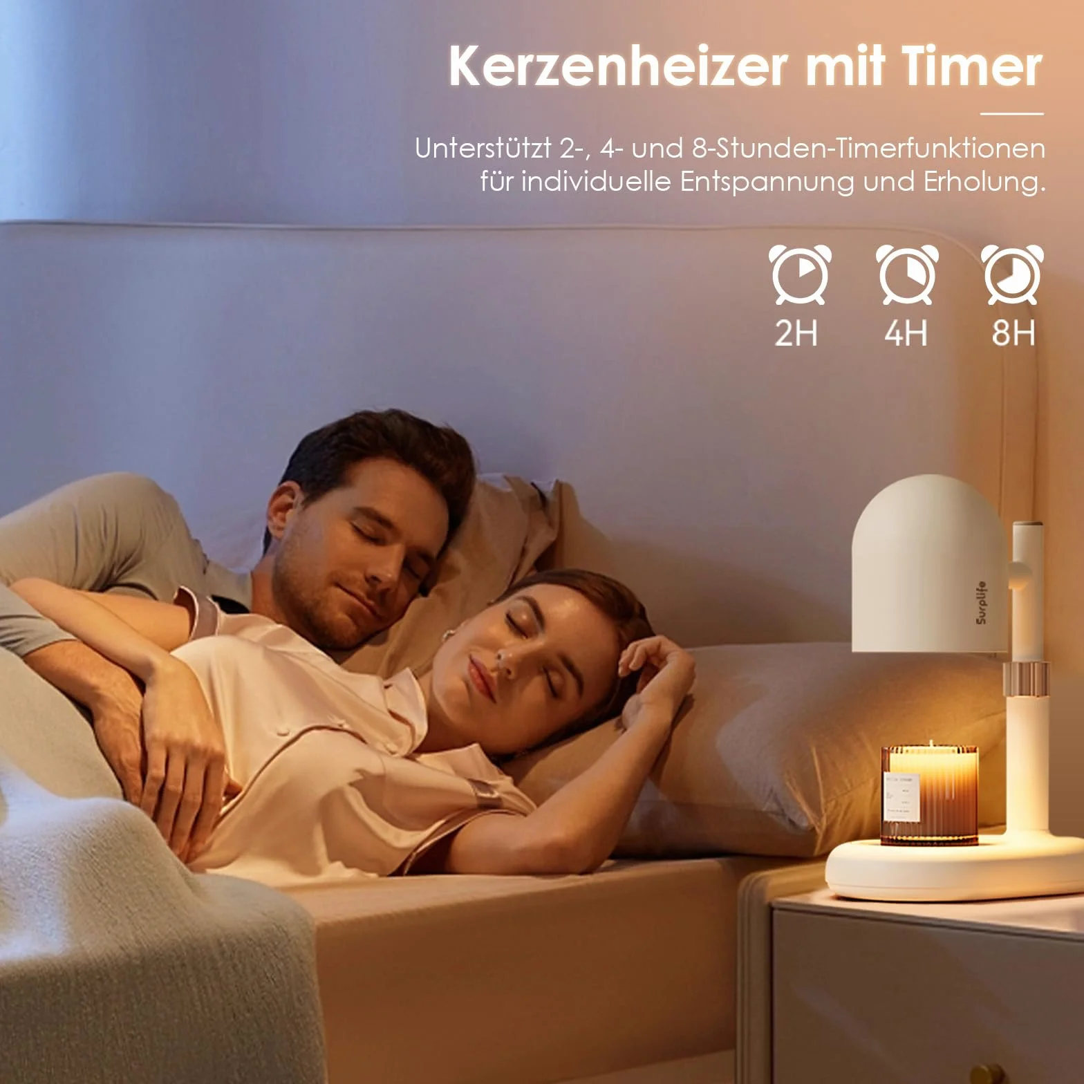 Podgrzewacz do świec, Candle Warmers z timerem i ściemniaczem, lampa do topienia wosku